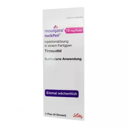 Мунджаро 10 мг / доза 4 дозы :: Тирзепатид Mounjaro KwikPen фото