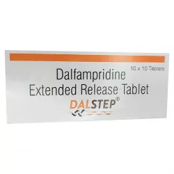 Дальфампридин Далфампридин (Ampyra аналог) :: Dalstep 10mg ER таб. пролонг. №100 фото