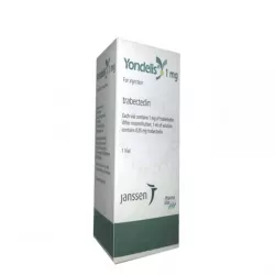 Йонделис (Трабектедин) лиофилизат д/пригот р-ра д/инф 1мг фл 1шт фото